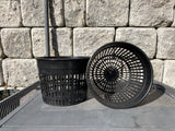 6 inch Black Fine Mesh Pot