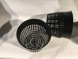 6 inch Black Fine Mesh Pot