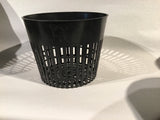 6 inch Black Fine Mesh Pot