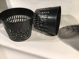 6 inch Black Fine Mesh Pot